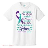 Suicide Prevention Awareness Hope Quote Kids T-Shirt thumb 0
