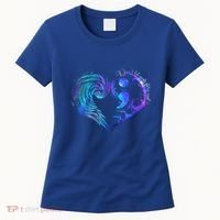Suicide Prevention Awareness Teal Purple Heart You Matter Funny Gift Women's T-Shirt thumb 0