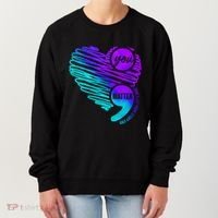 Suicide Prevention Awareness Week You Matter Semicolon Heart Cute Gift Women's Sweatshirt thumb 0