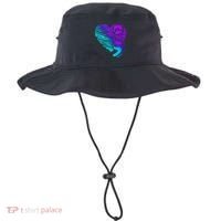 Suicide Prevention Awareness Week You Matter Semicolon Heart Cute Gift Bucket Hat thumb 0