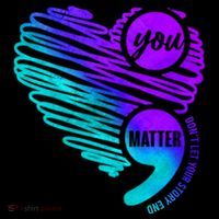 Suicide Prevention Awareness Week You Matter Semicolon Heart Cute Gift Coffee Mug thumb 5