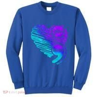 Suicide Prevention Awareness Week You Matter Semicolon Heart Cute Gift Sweatshirt thumb 0