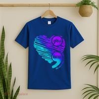 Suicide Prevention Awareness Week You Matter Semicolon Heart Cute Gift T-Shirt thumb 2