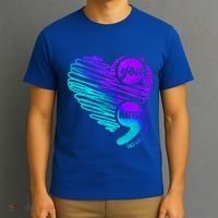 Suicide Prevention Awareness Week You Matter Semicolon Heart Cute Gift T-Shirt thumb 3
