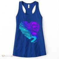 Suicide Prevention Awareness Week You Matter Semicolon Heart Cute Gift Women's Tank Top thumb 0