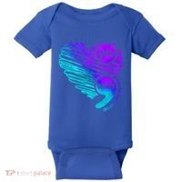 Suicide Prevention Awareness Week You Matter Semicolon Heart Cute Gift Baby Bodysuit thumb 0