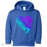 Suicide Prevention Awareness Week You Matter Semicolon Heart Cute Gift Toddler Hoodie thumb 0