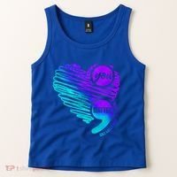 Suicide Prevention Awareness Week You Matter Semicolon Heart Cute Gift Tank Top thumb 2