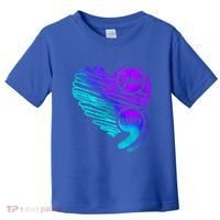 Suicide Prevention Awareness Week You Matter Semicolon Heart Cute Gift Toddler T-Shirt thumb 0