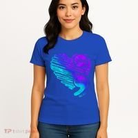 Suicide Prevention Awareness Week You Matter Semicolon Heart Cute Gift Women's T-Shirt thumb 4