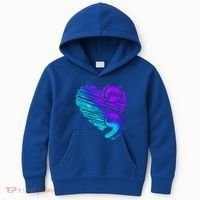 Suicide Prevention Awareness Week You Matter Semicolon Heart Cute Gift Kids Hoodie thumb 0
