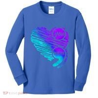 Suicide Prevention Awareness Week You Matter Semicolon Heart Cute Gift Kids Long Sleeve Shirt thumb 0