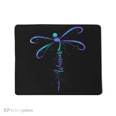 Suicide Prevention Awareness Warrior Dragonfly Semicolon Mousepad