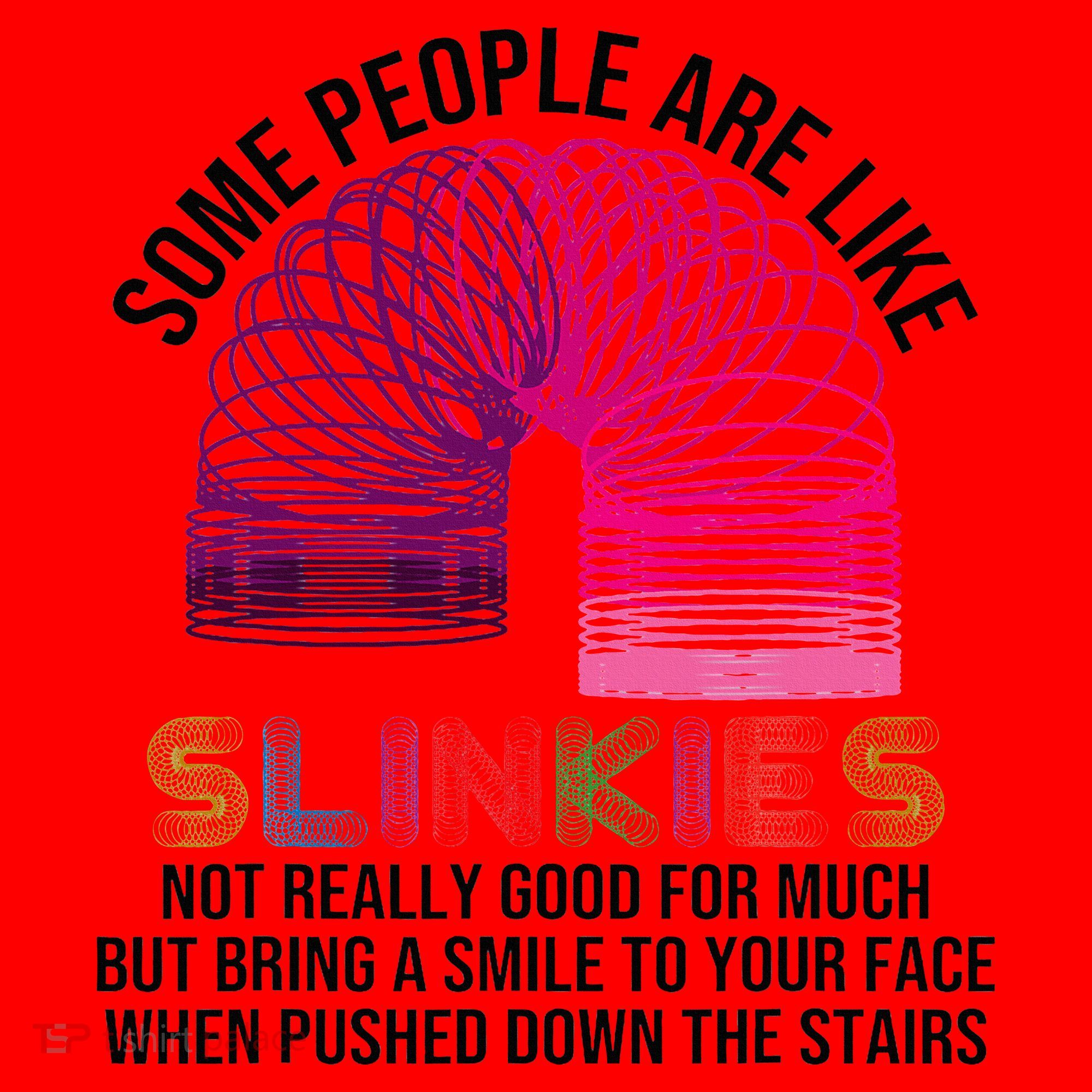 Some People Are Like Slinkies Santa Hat