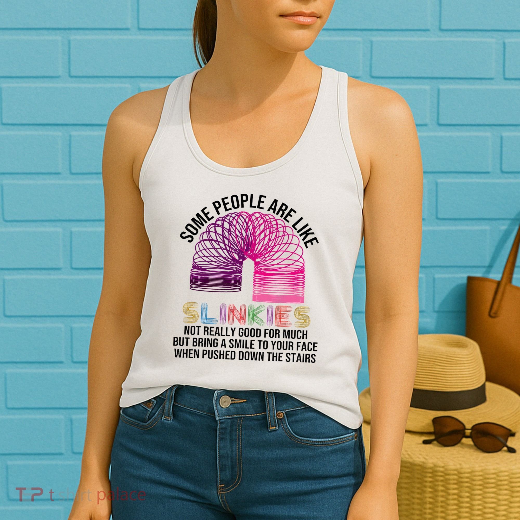 Some People Are Like Slinkies Women's Tank Top