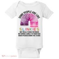 Some People Are Like Slinkies Baby Bodysuit thumb 0