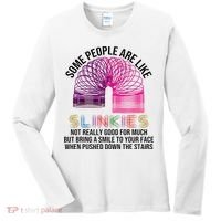 Some People Are Like Slinkies Women's Long Sleeve Shirt thumb 0