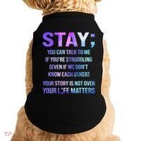 Suicide Prevention Awareness Stay Your Life Matters Doggie Tank thumb 0