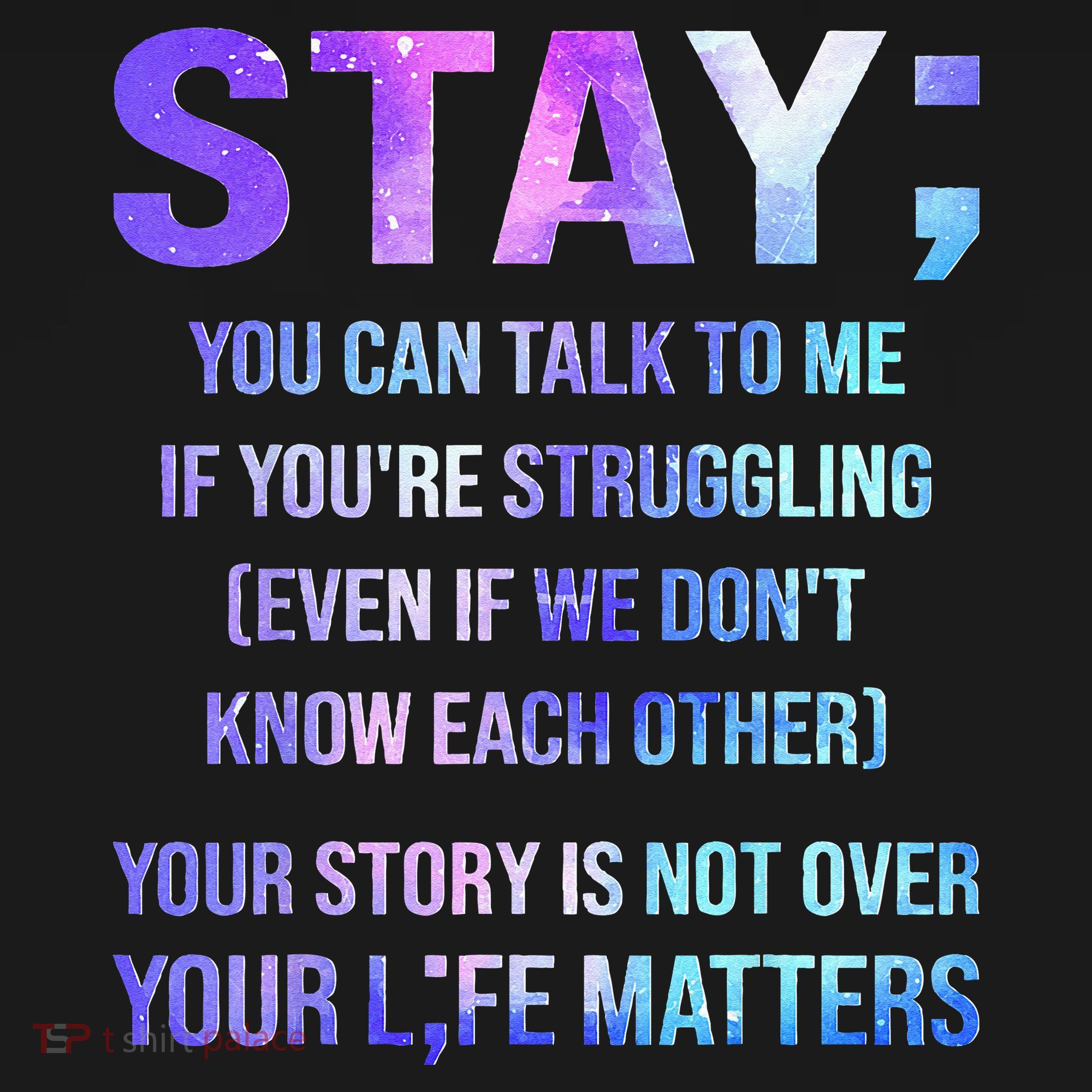 Suicide Prevention Awareness Stay Your Life Matters Doggie Tank