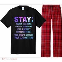 Suicide Prevention Awareness Stay Your Life Matters Pajama Set thumb 0