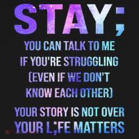 Suicide Prevention Awareness Stay Your Life Matters Women's Tank Top thumb 5