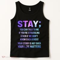 Suicide Prevention Awareness Stay Your Life Matters Tank Top thumb 2
