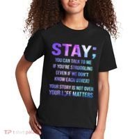 Suicide Prevention Awareness Stay Your Life Matters Kids T-Shirt thumb 2