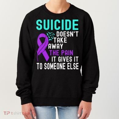 Suicide Prevention Awareness Women's Sweatshirt