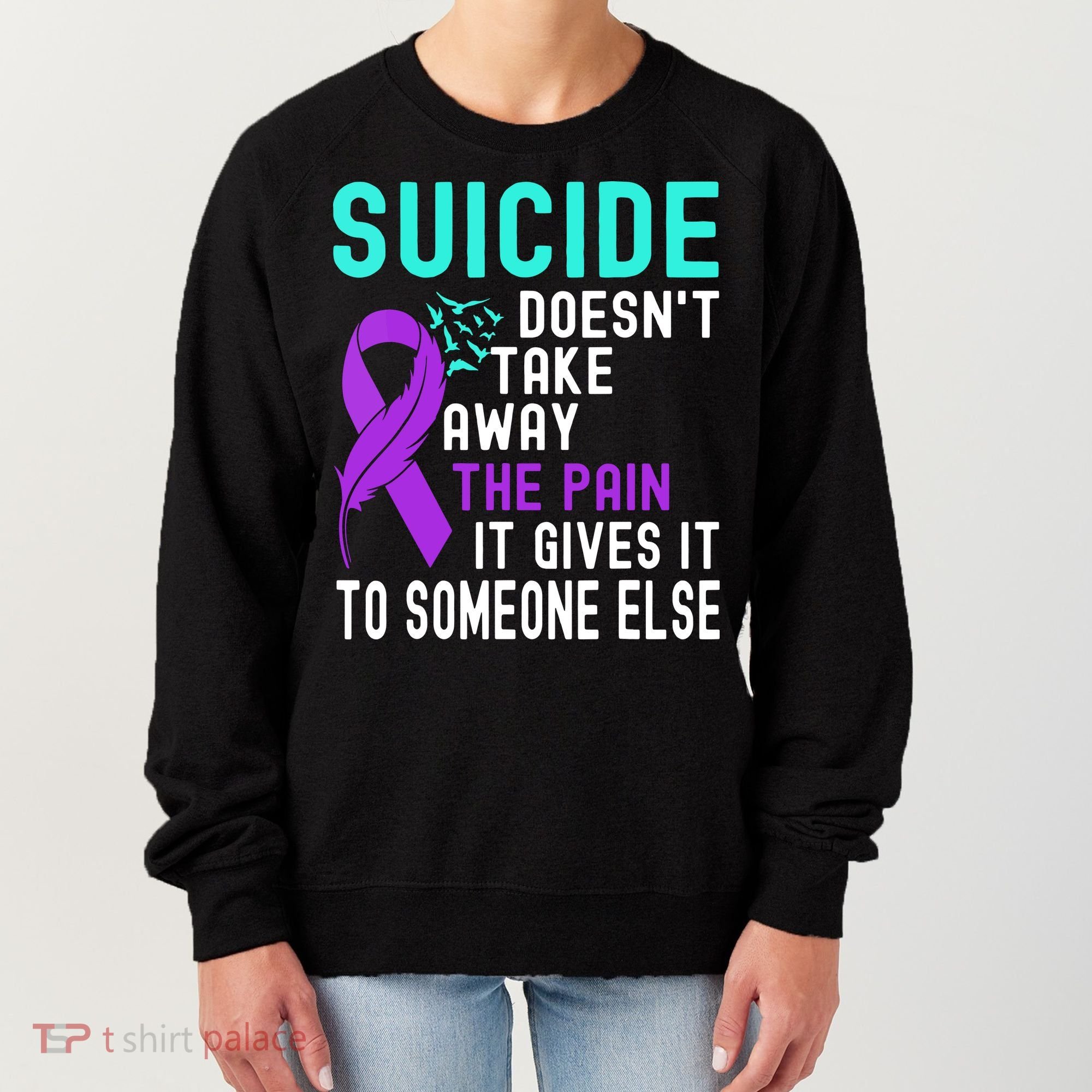Suicide Prevention Awareness Women's Sweatshirt