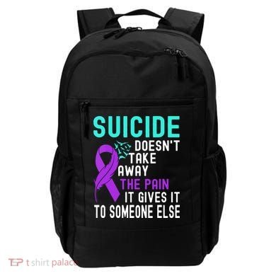 Suicide Prevention Awareness Backpack