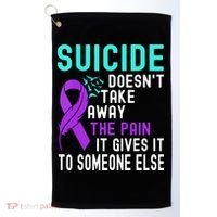 Suicide Prevention Awareness Golf Towel thumb 0