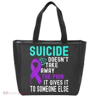 Suicide Prevention Awareness Tote Bag