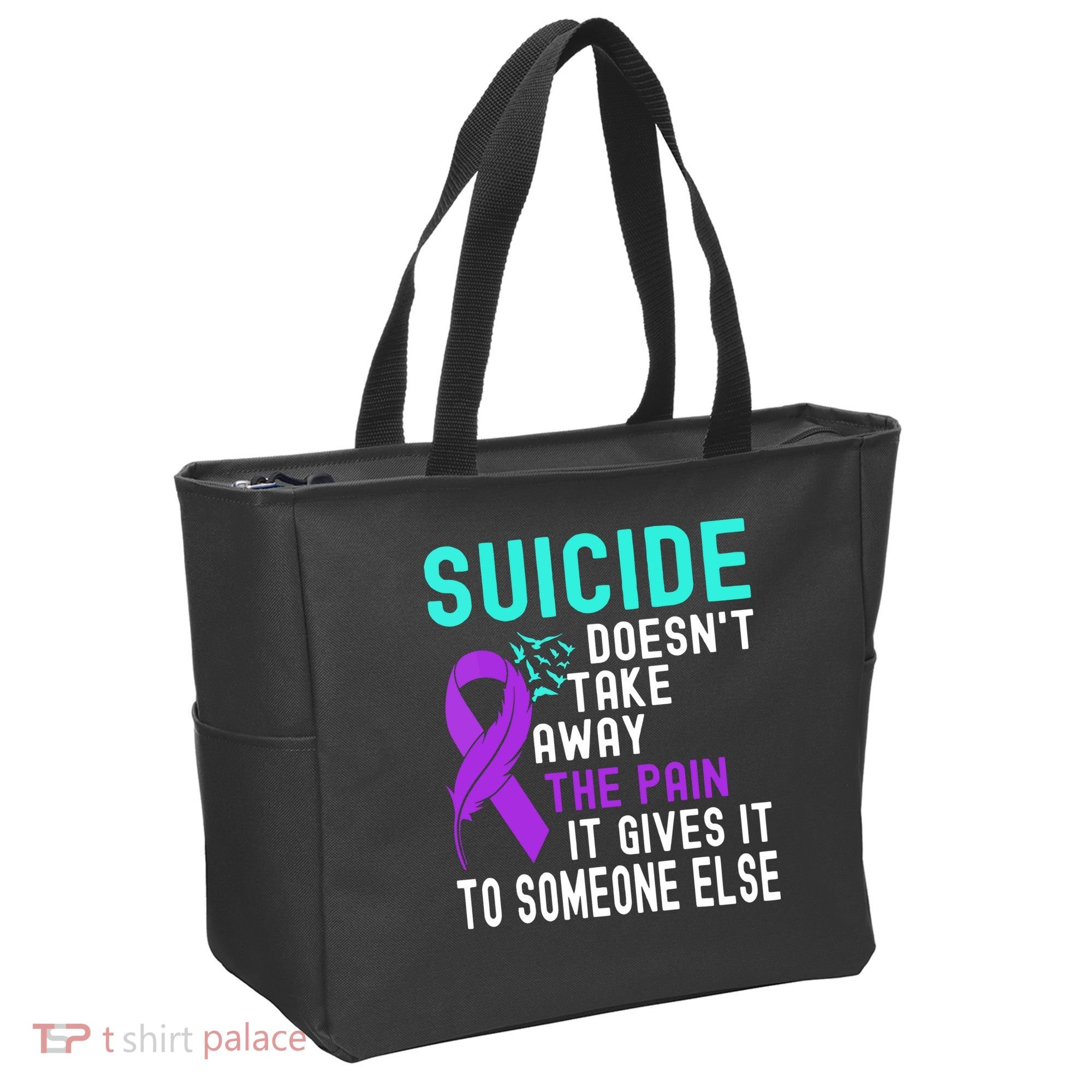 Suicide Prevention Awareness Tote Bag