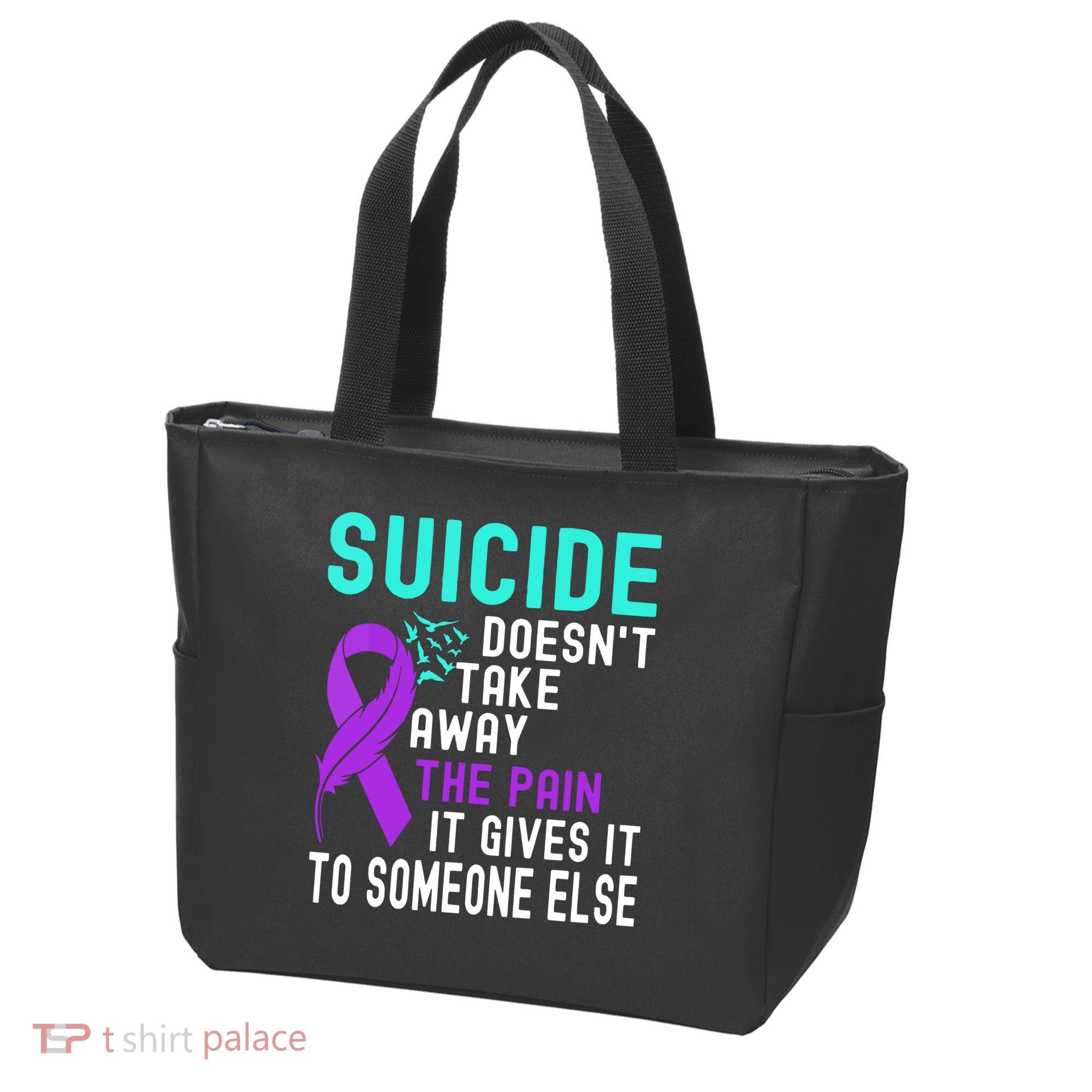 Suicide Prevention Awareness Tote Bag