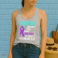 Suicide Prevention Awareness Women's Tank Top thumb 2