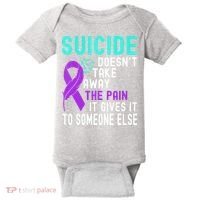 Suicide Prevention Awareness Baby Bodysuit thumb 0