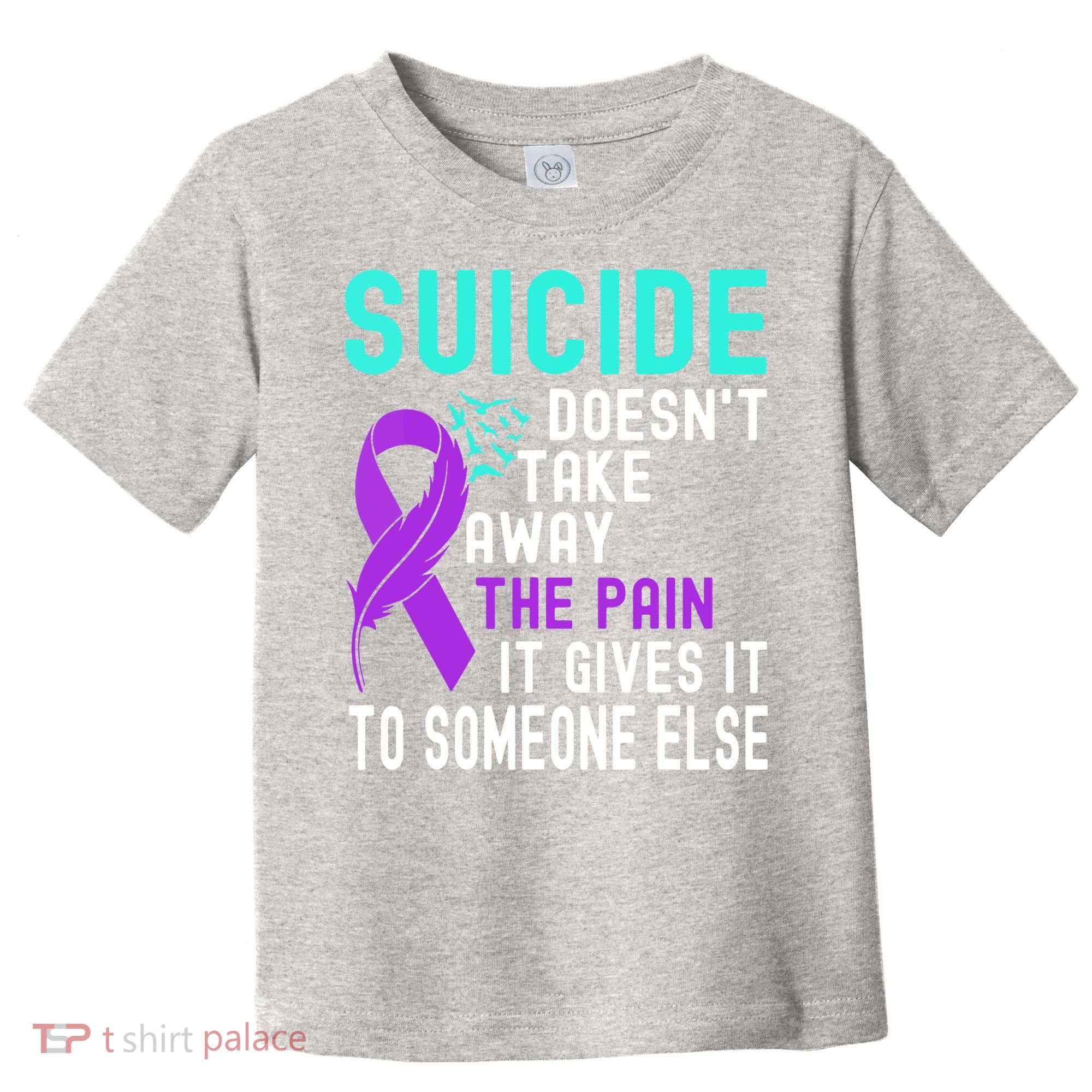 Suicide Prevention Awareness Toddler T-Shirt