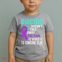 Suicide Prevention Awareness Toddler T-Shirt thumb 2