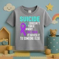 Suicide Prevention Awareness Toddler T-Shirt thumb 3