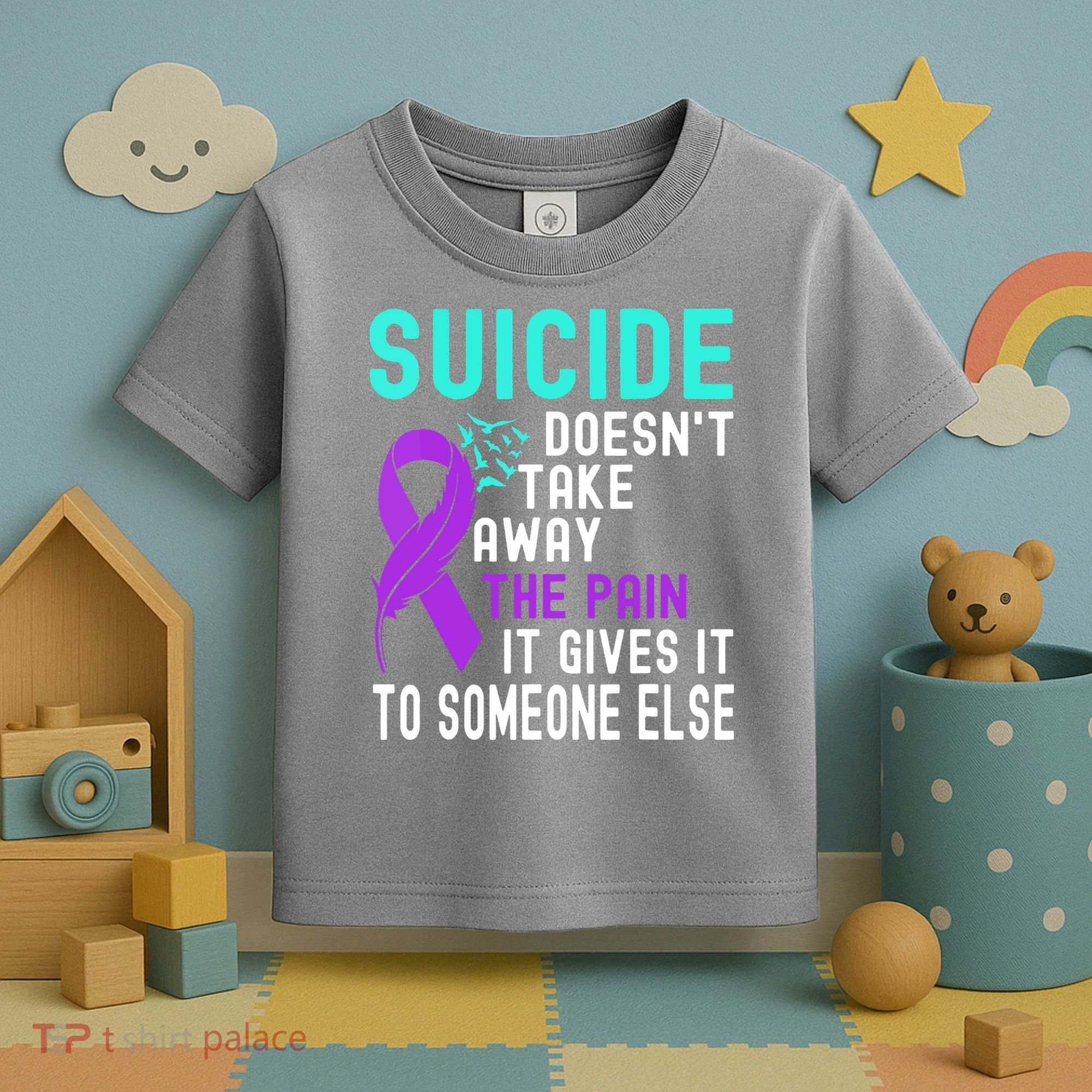 Suicide Prevention Awareness Toddler T-Shirt