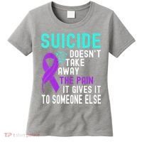 Suicide Prevention Awareness Women's T-Shirt thumb 0