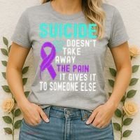 Suicide Prevention Awareness Women's T-Shirt thumb 2