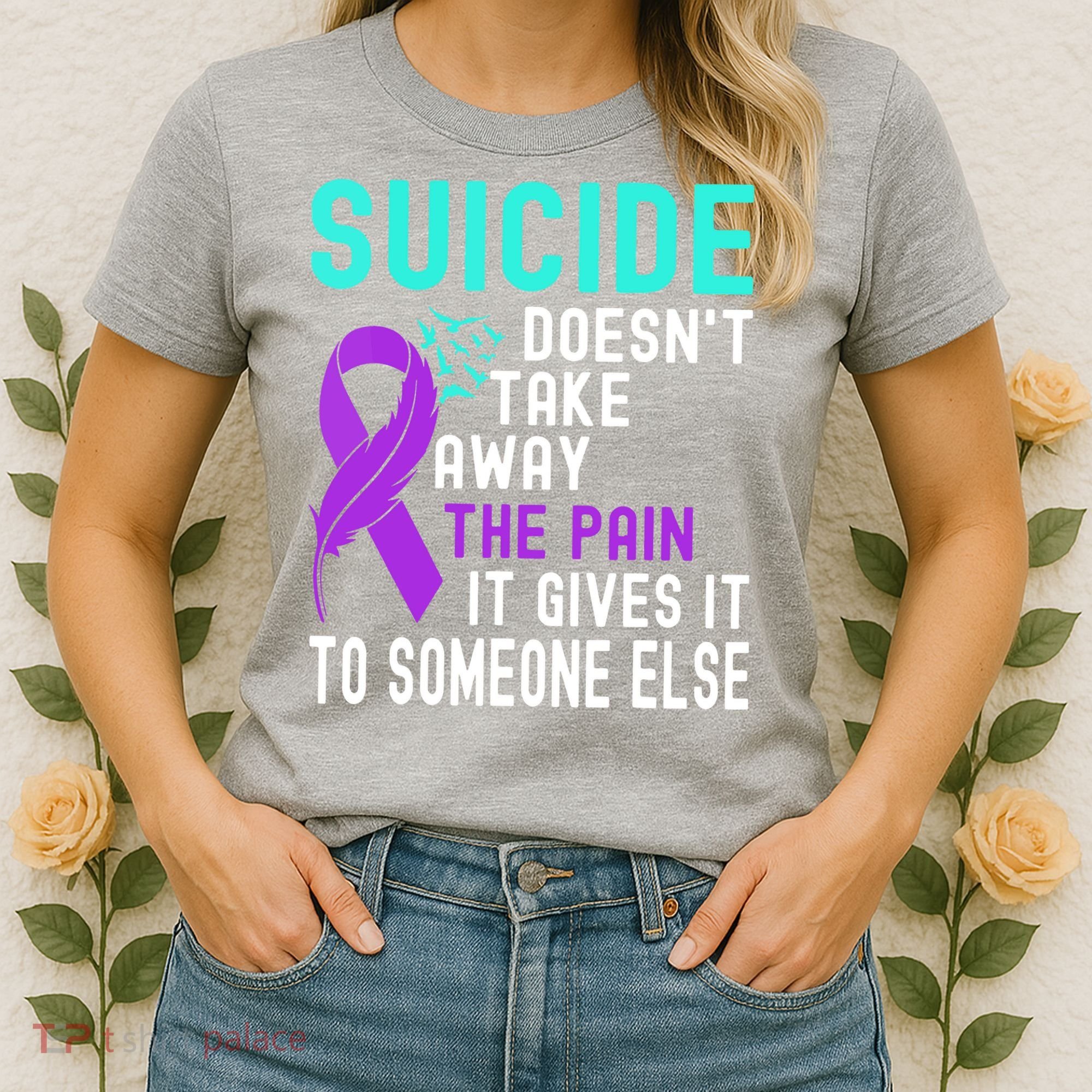 Suicide Prevention Awareness Women's T-Shirt