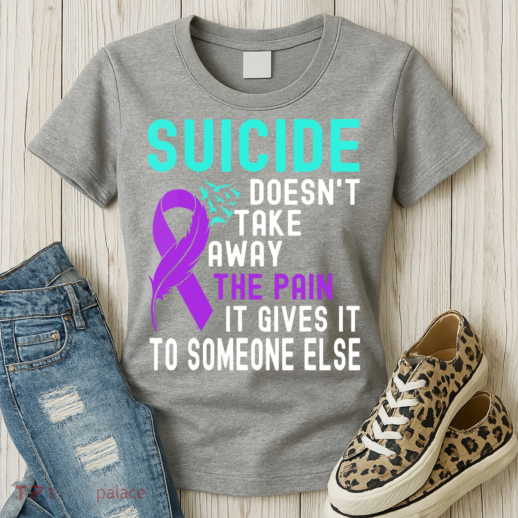 Suicide Prevention Awareness Women's T-Shirt