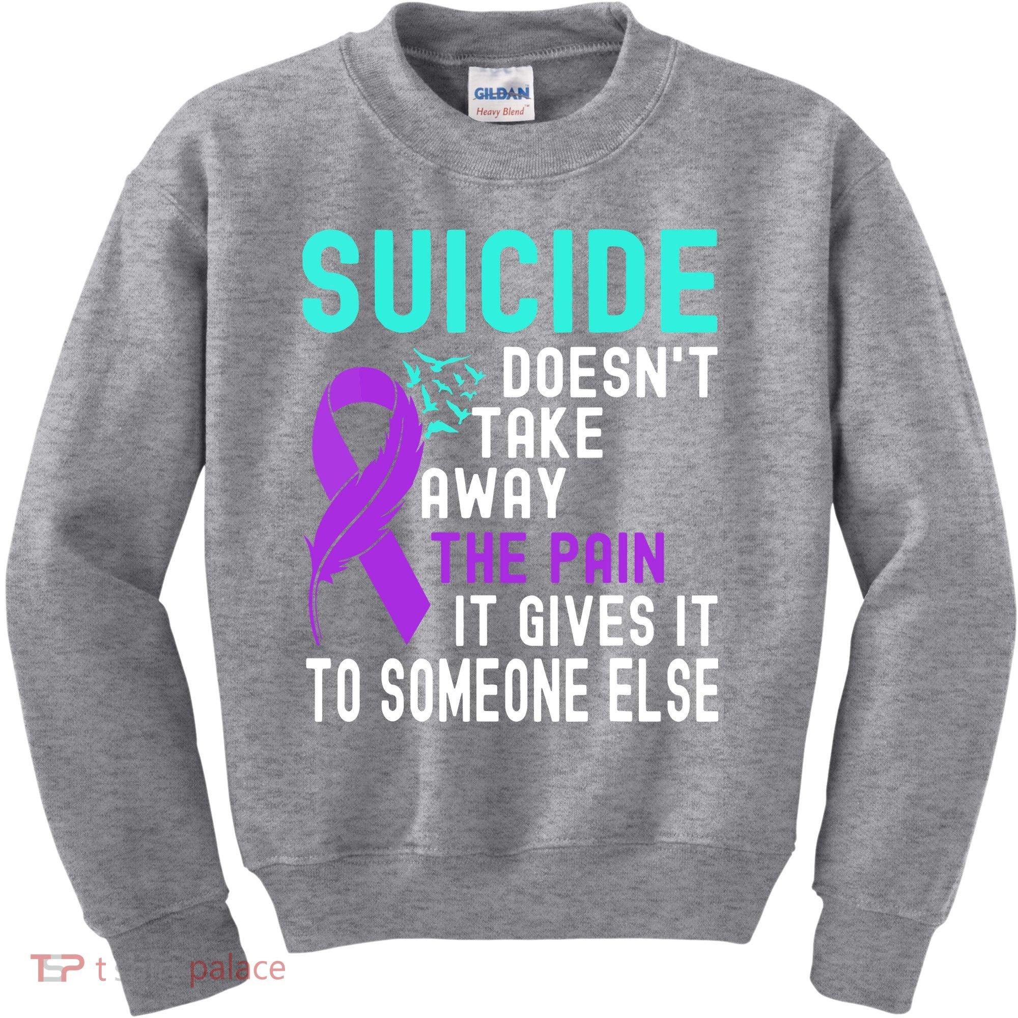 Suicide Prevention Awareness Kids Sweatshirt