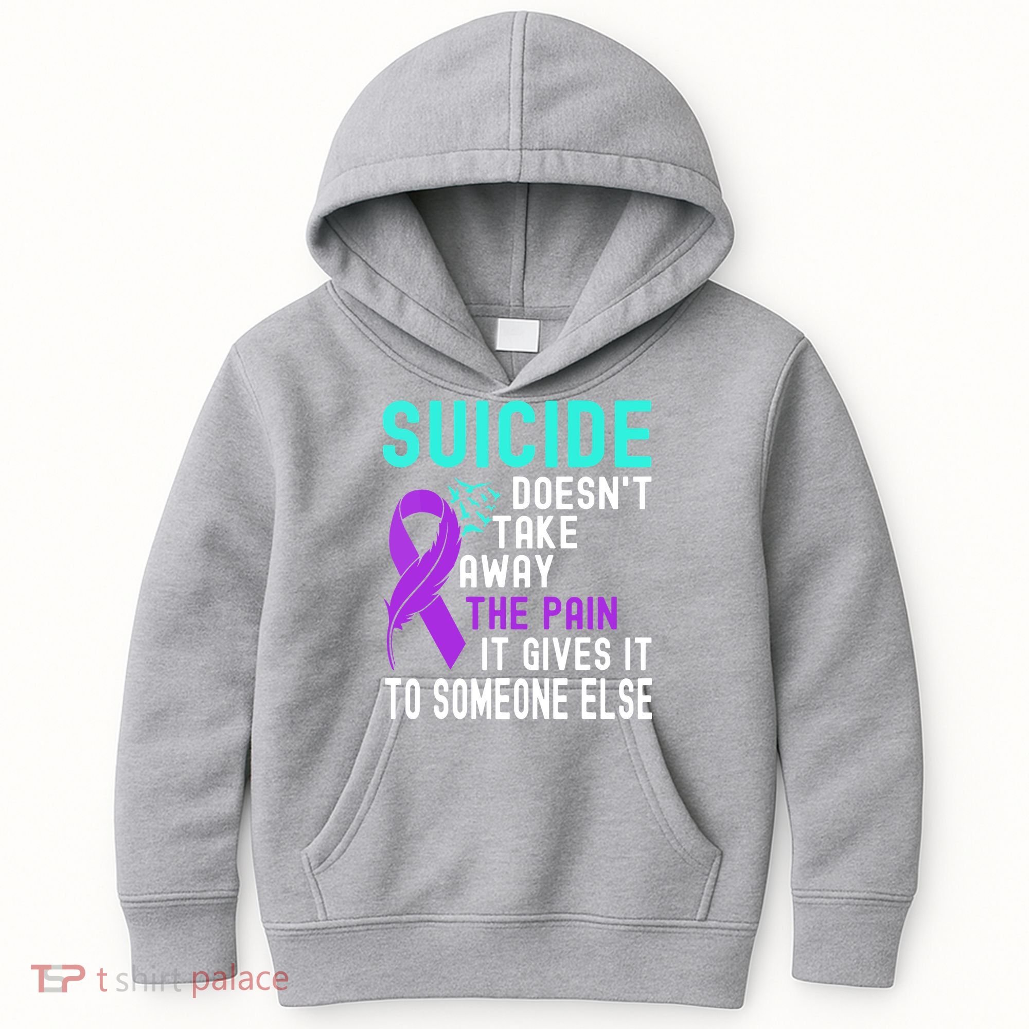 Suicide Prevention Awareness Kids Hoodie
