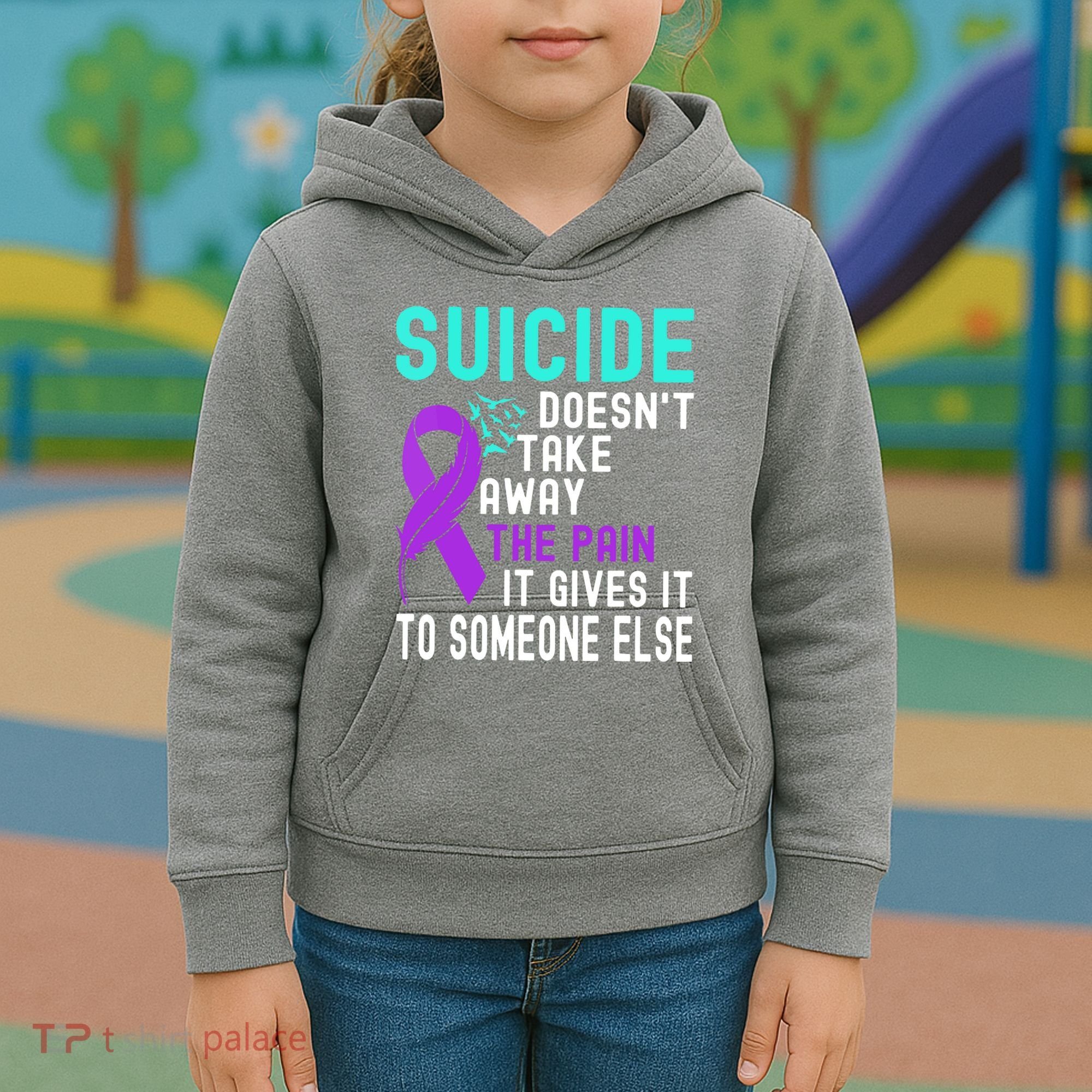 Suicide Prevention Awareness Kids Hoodie