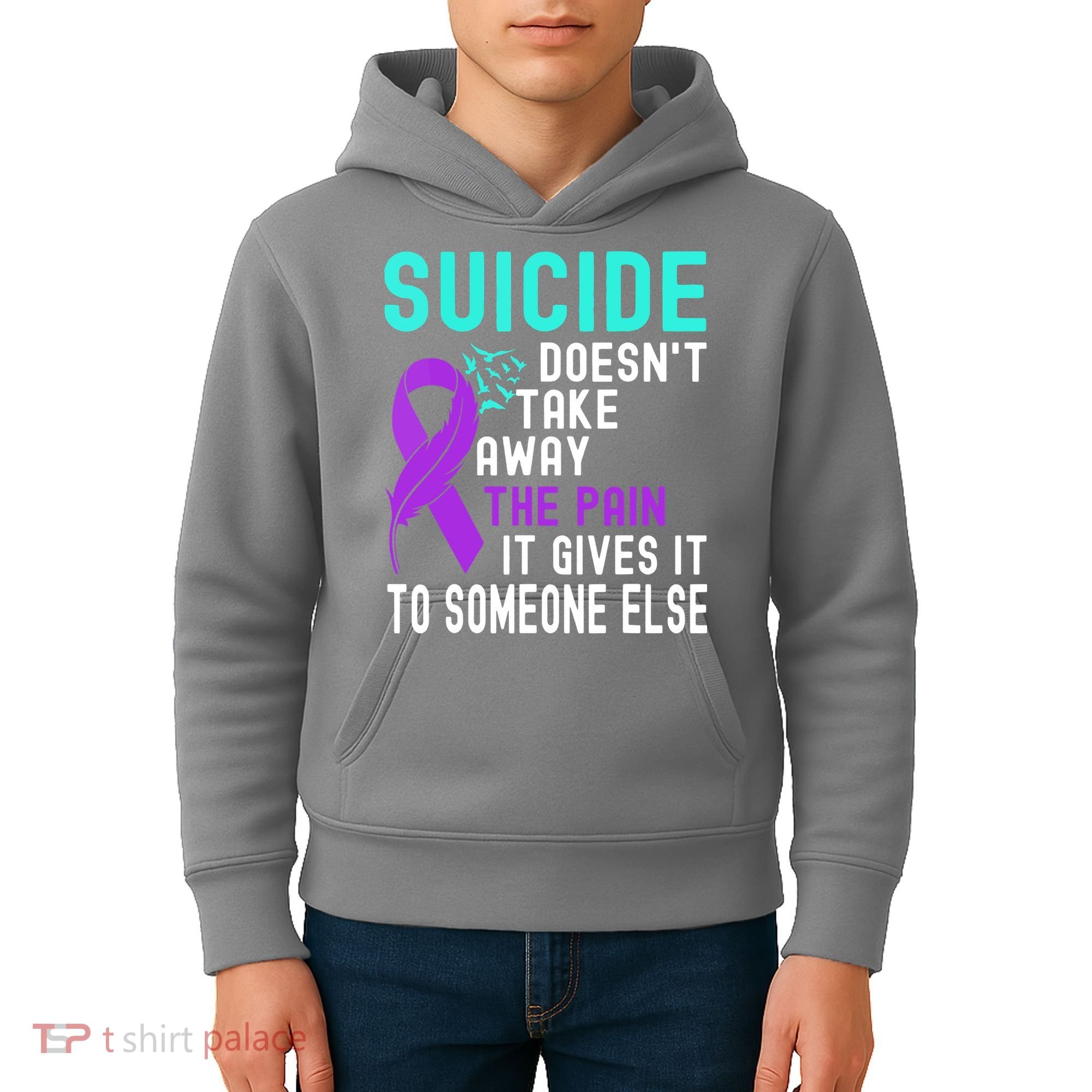 Suicide Prevention Awareness Kids Hoodie