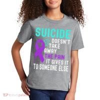 Suicide Prevention Awareness Kids T-Shirt thumb 2