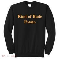 Sweet Potato And Kind Of Rude Potato Matching Sweatshirt thumb 0